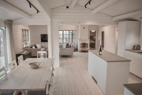 Holiday escape with sea view and swimming pier in Glommen